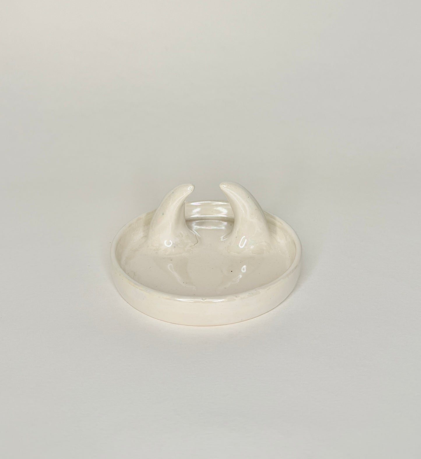 Pearl Horn Ring Dish