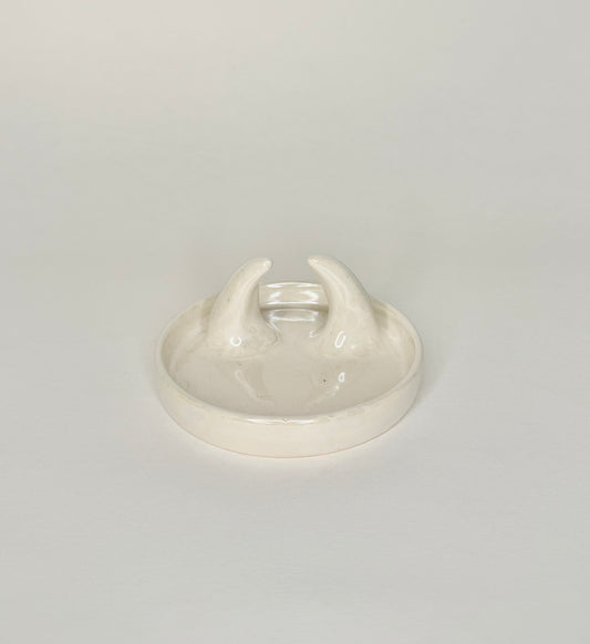 Pearl Horn Ring Dish